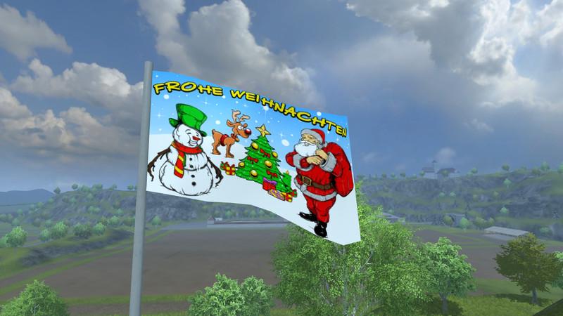 Christmas Flags v1.0 - Modhub.us