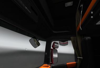 Scania Dark Orange interior