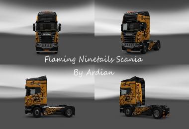 Flaming Ninetails Scania