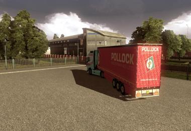 Pollock Volvo Fh16 and trailer