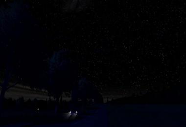 Starry Night Sky for Darker night mod