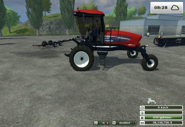 Pack Macdon M150 windrower 3