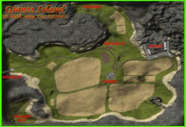Giants Island V1.1 FS08 Map For FS13