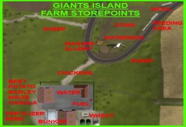 Giants Island V1.1 FS08 Map For FS13