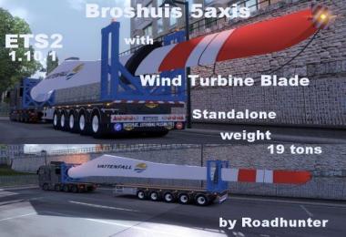 Broshuis 5axis with Wind Turbine Blade v1