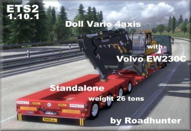 Doll Vario 4axis with Volvo EW230C v1