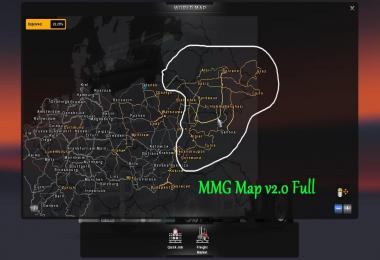 MMG MAP (ETS2) New Version V1.0