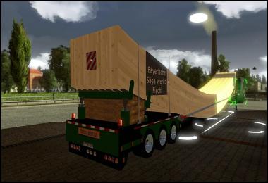 Holzbrucken trailer Schwerlast v1.12.1