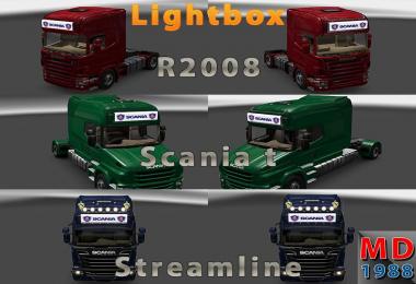 Lightbox Scania Streamline, R2008, Scania T