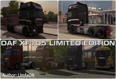 DAF XF 105 Limited Edition all (tested on 1.15.x)