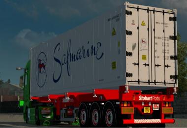Stobart Container Trailer
