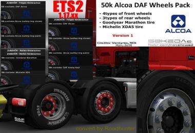 50k Alcoa DAF Wheels Pack v1.0