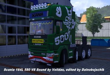 Scania 164L 580 V8 Sound