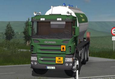 Scania diesel tank truck v2.0 final