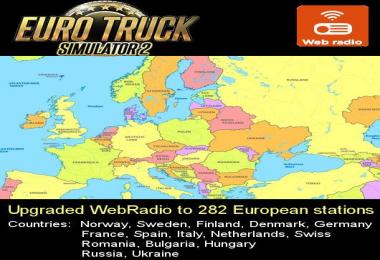 282 European Webradio stations 1.17