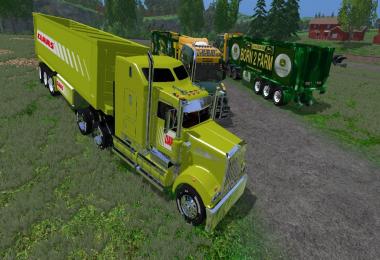 CLAAS TRUCK AND CLASS TRAILER EDIT by Eagle355th v1.0