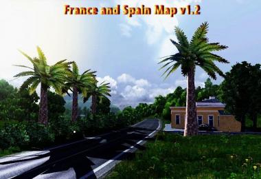 France and Spain Map v1.2