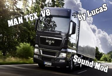 MAN TGX V8 Sound v1.0