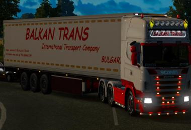 BALKAN TRANS Scania R2008 50k skins 1.18.1.3
