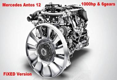 Mercedes Antos 12 1000 hp + 6 gears Fixed