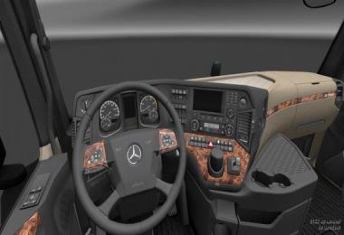Realistic New Actros interior v1.5