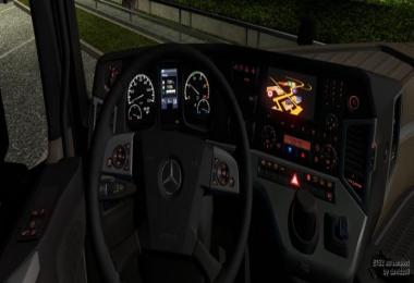 Realistic New Actros interior v1.5