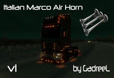 Italian Marco Air Horn