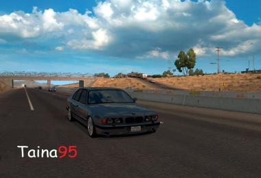 BMW E34 M5 Ai traffic
