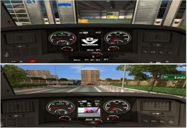 On-board computer with video for Scania v3.3