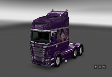 Scania RS RJL Baroness Purple Skin