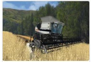 Gleaner Combine updated added soybean v1