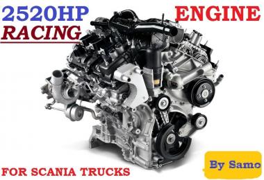 Racing Scania Engine 1.23