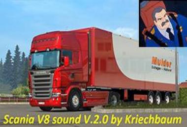 Scania Stock V8 Sound v2.0