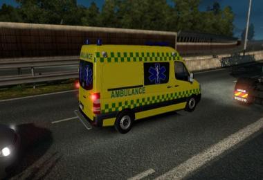 Ambulances and police in traffic 1.24.0 beta