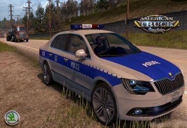 SH SKODA CAR (POLICE ) v1.2
