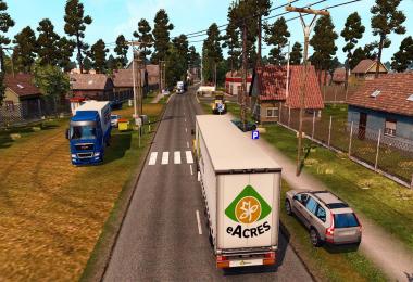 South America map for ATS