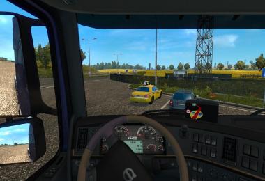Two taxis in traffic 1.24.0 beta