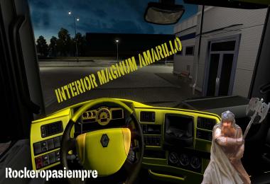Interior Renault Magnum Amarillo 1.24.x