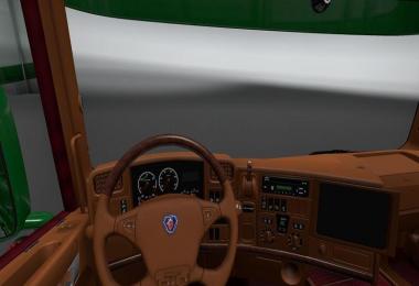 Scania Brown Interior