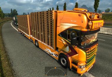 Scania Lupal Edition + Trailer + Sound v1.0 for 1.23.x