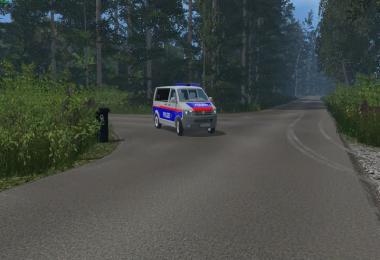 VW T5 police Austria v1.0