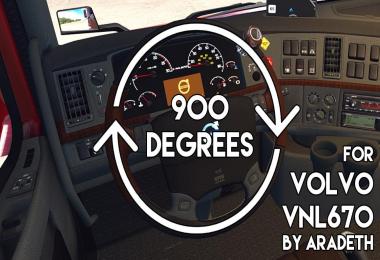 900 Degrees Wheel Anim for VNL670 ATS v1