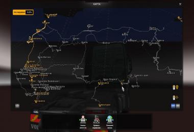 Africa Map for promods v2.11 Fixed