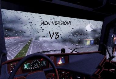 Realistic Rain and Sound for 1.25 by SimR v3.0