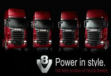 Scania V8 Real Sound 1.25
