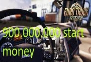 900.000.000 start money