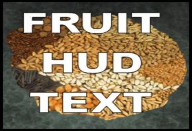 Fruit Hud Text v1.2