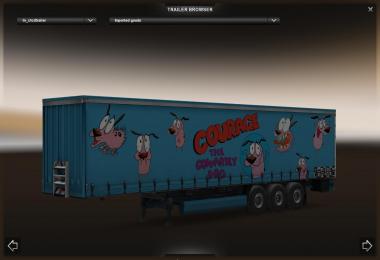 Courage The Cowardly Dog trailer skin 1.21-1.25
