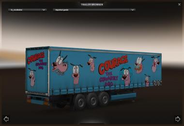 Courage The Cowardly Dog trailer skin 1.21-1.25
