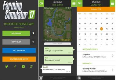 Farming Simulator 17 - Improved Dedicated Servers and App